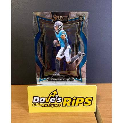 Brian Thomas Jr. 2024 Select #91 Concourse Rookie RC Card Jacksonville Jaguars