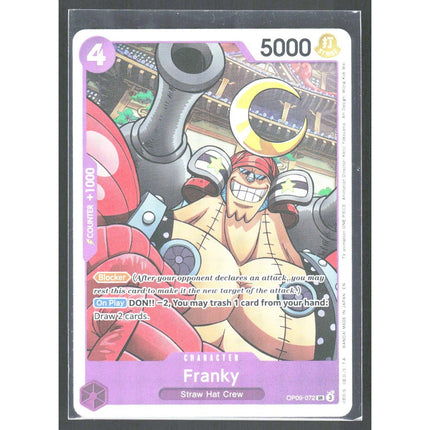 Franky Premium Booster -The Best- Vol. 2 #OP09-072 Super Rare