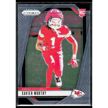 Xavier Worthy 2024 Panini Prizm #399 RC Kansas City Chiefs