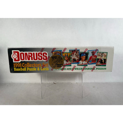 1991 Donruss Baseball Collectors Set Puzzle & Cards Sealed Box