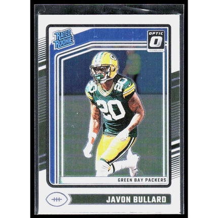 Javon Bullard 2024 Donruss Optic #246 RC Green Bay Packers