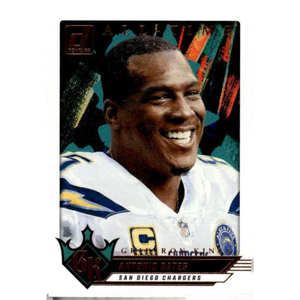 Antonio Gates 2024 Donruss All-Time Gridiron Kings #11 San Diego Chargers