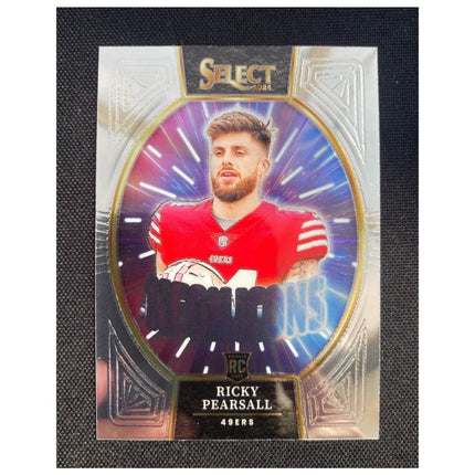 Ricky Pearsall 2024 Panini Select #6 Neon Icons Insert 49ers