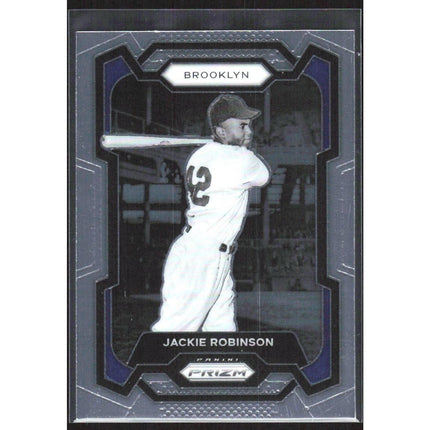 Jackie Robinson 2024 Panini Prizm Silver Prizms #110 Brooklyn Dodgers