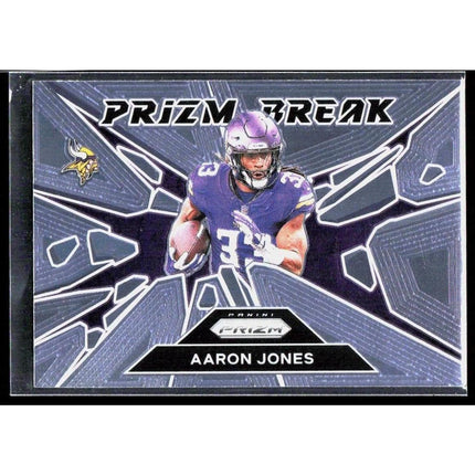 Aaron Jones 2024 Panini Prizm Break #6 Minnesota Vikings