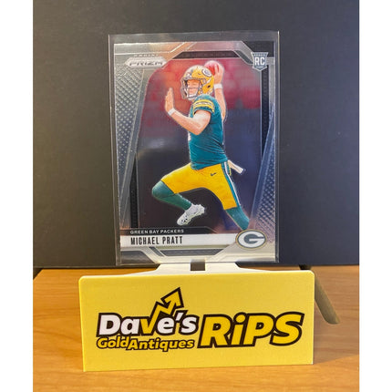 Michael Pratt 2024 Panini Prizm #379 Rookie RC Card Green Bay Packers