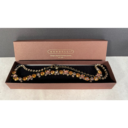 Sorelli 18" Necklace Antique Inspired Heirloom Costume Jewelry