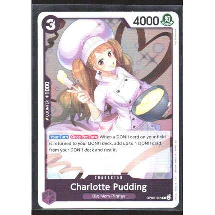 Charlotte Pudding Premium Booster -The Best- Vol. 2 #OP08-067 Rare