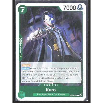 Kuro Adventure on Kami's Island #OP15-025 Rare