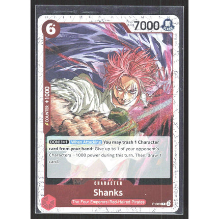 Shanks Premium Booster -The Best- Vol. 2 #P-083 Promo
