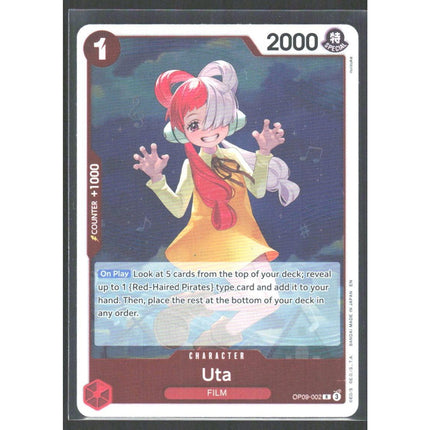 Uta (Reprint) Premium Booster -The Best- Vol. 2 #OP09-002 Rare