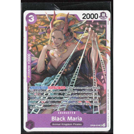 Black Maria (Reprint) Premium Booster -The Best- Vol. 2 #OP08-074 Super Rare
