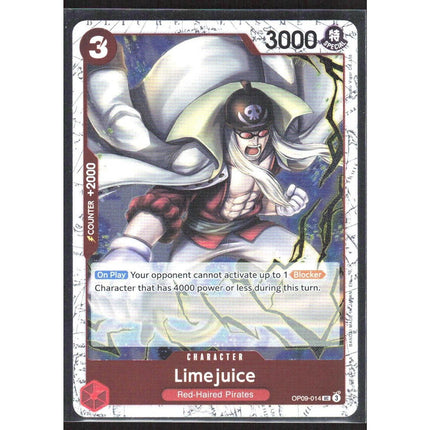 Limejuice (Pirate Foil) Premium Booster -The Best- Vol. 2 #OP09-014 Uncommon