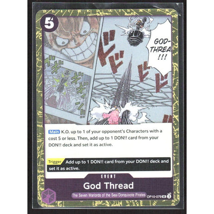 God Thread (Pirate Foil) Premium Booster -The Best- Vol. 2 #OP10-079 Uncommon