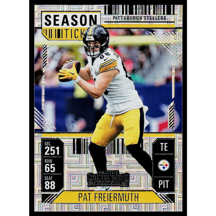 Pat Freiermuth 2024 Panini Contenders Season Ticket Retail #84 Steelers