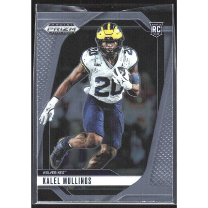 Kalel Mullings 2025 Panini Prizm Draft Picks #64 Michigan Wolverines
