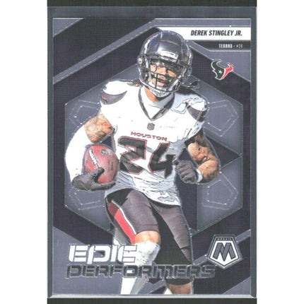 Derek Stingley Jr. 2025 Panini Mosaic Epic Performers #6 Houston Texans