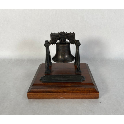 Penncraft "The Liberty Bell" on Wooden Platform Display