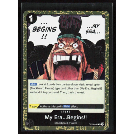 My Era...Begins!! (Reprint) Premium Booster -The Best- Vol. 2 #OP09-096 Rare