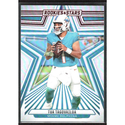 Tua Tagovailoa 2024 Panini Rookies & Stars Longevity #62 Miami Dolphins