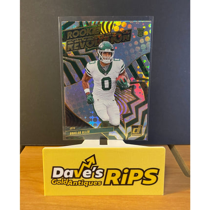 Braelon Allen 2024 Donruss #40 Rookie Revolution Insert RC Card New York Jets
