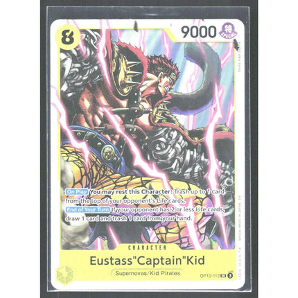 Eustass"Captain"Kid (Reprint) Premium Booster -The Best- Vol. 2 #OP10-112 SR