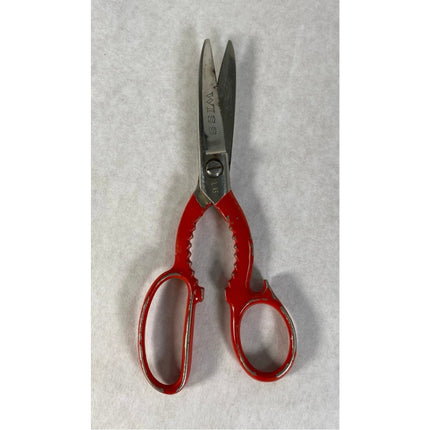 Vintage Wiss 8” Red Scissors Shears