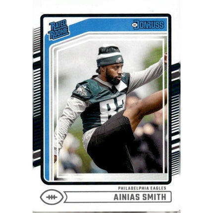 Ainias Smith 2024 Donruss #365 RC Philadelphia Eagles
