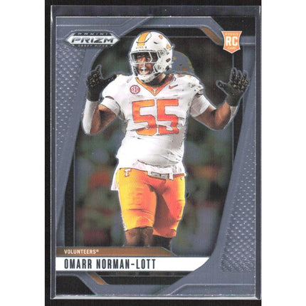 Omarr Norman-Lott 2025 Panini Prizm Draft Picks #120 Tennessee Volunteers