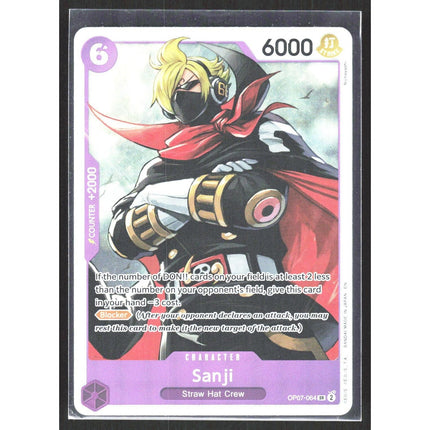Sanji (Reprint) Premium Booster -The Best- Vol. 2 #OP07-064 Super Rare