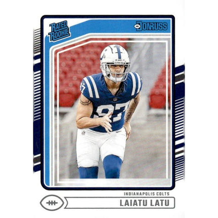Laiatu Latu 2024 Donruss #311 RC Indianapolis Colts