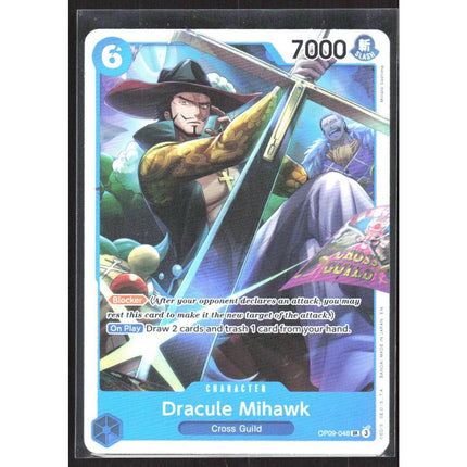 Dracule Mihawk Premium Booster -The Best- Vol. 2 #OP09-048 Super Rare
