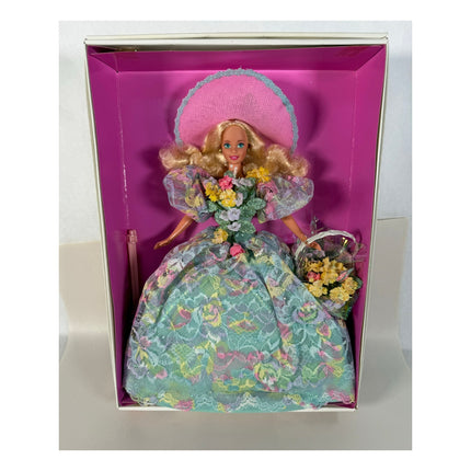 Limited Edition Spring Bouquet Barbie Doll 1994 Mattel Enchanted Seasons #12989