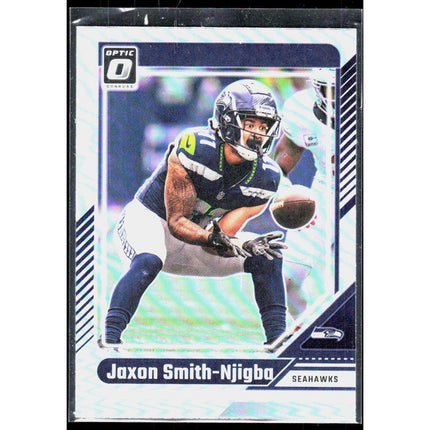 Jaxon Smith-Njigba 2024 Donruss Optic #180 Seattle Seahawks