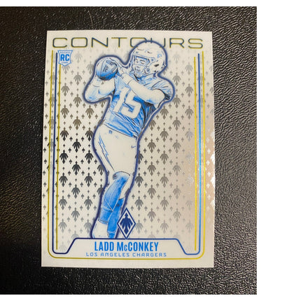 Ladd McConkey 2024 Phoenix CON-LMY Los Angeles Chargers Contours