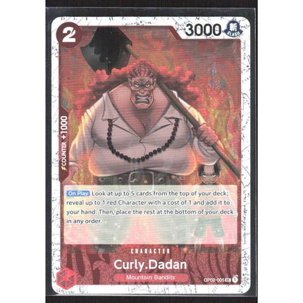 Curly.Dadan (Pirate Foil) Premium Booster -The Best- Vol. 2 #OP02-005 Uncommon