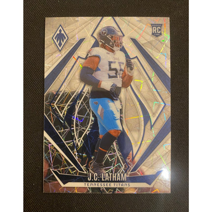 J.C. Latham 2024 Panini Phoenix #184 RC Rookie Card Titans