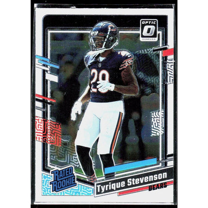 Tyrique Stevenson 2023 Donruss Optic #219 RC Chicago Bears