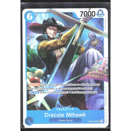 Dracule Mihawk Premium Booster -The Best- Vol. 2 #OP09-048 Super Rare