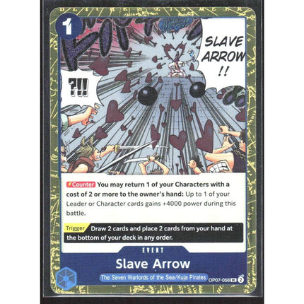 Slave Arrow (Pirate Foil) Premium Booster -The Best- Vol. 2 #OP07-056 Uncommon