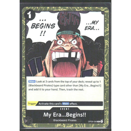 My Era...Begins!! (Reprint) Premium Booster -The Best- Vol. 2 #OP09-096 Rare