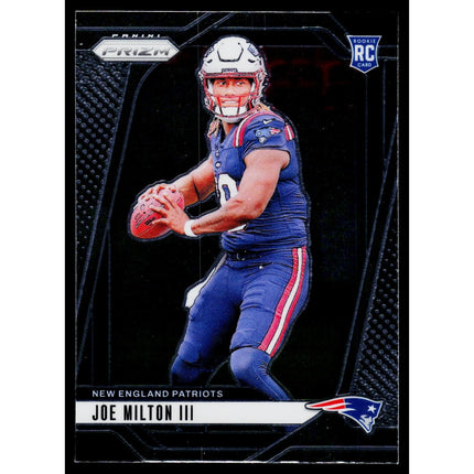 Joe Milton III 2024 Panini Prizm #354 RC New England Patriots