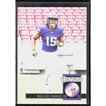 Dallas Turner 2024 Donruss Retro 1994 #31 Minnesota Vikings