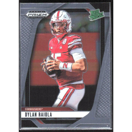 Dylan Raiola 2025 Panini Prizm Draft Picks #158 Nebraska Cornhuskers