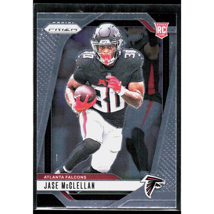 Jase McClellan 2024 Panini Prizm #342 RC Atlanta Falcons