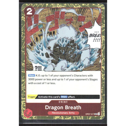 Dragon Breath (Pirate Foil) Premium Booster -The Best- Vol. 2 #OP07-017 Uncommon