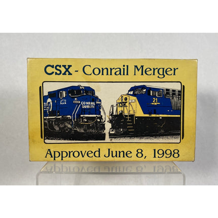 CSX-Conrail Merger June 8, 1998 Knife & Pin Set | NIB