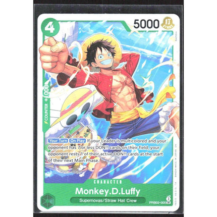 Monkey.D.Luffy Premium Booster -The Best- Vol. 2 #PRB02-005 Super Rare
