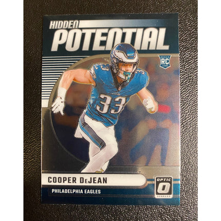 Cooper DeJean 2024 Optic 11 Philadelphia Eagles Hidden Potential