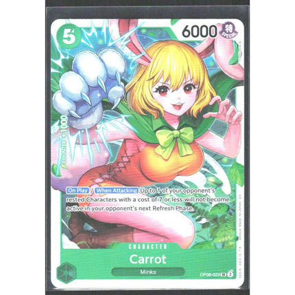 Carrot (Reprint) Premium Booster -The Best- Vol. 2 #OP08-023 Super Rare